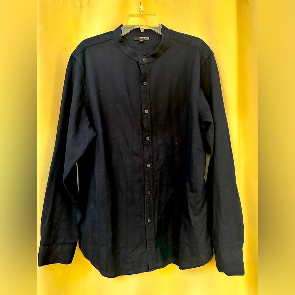 Men’s collarless shirt by Marano